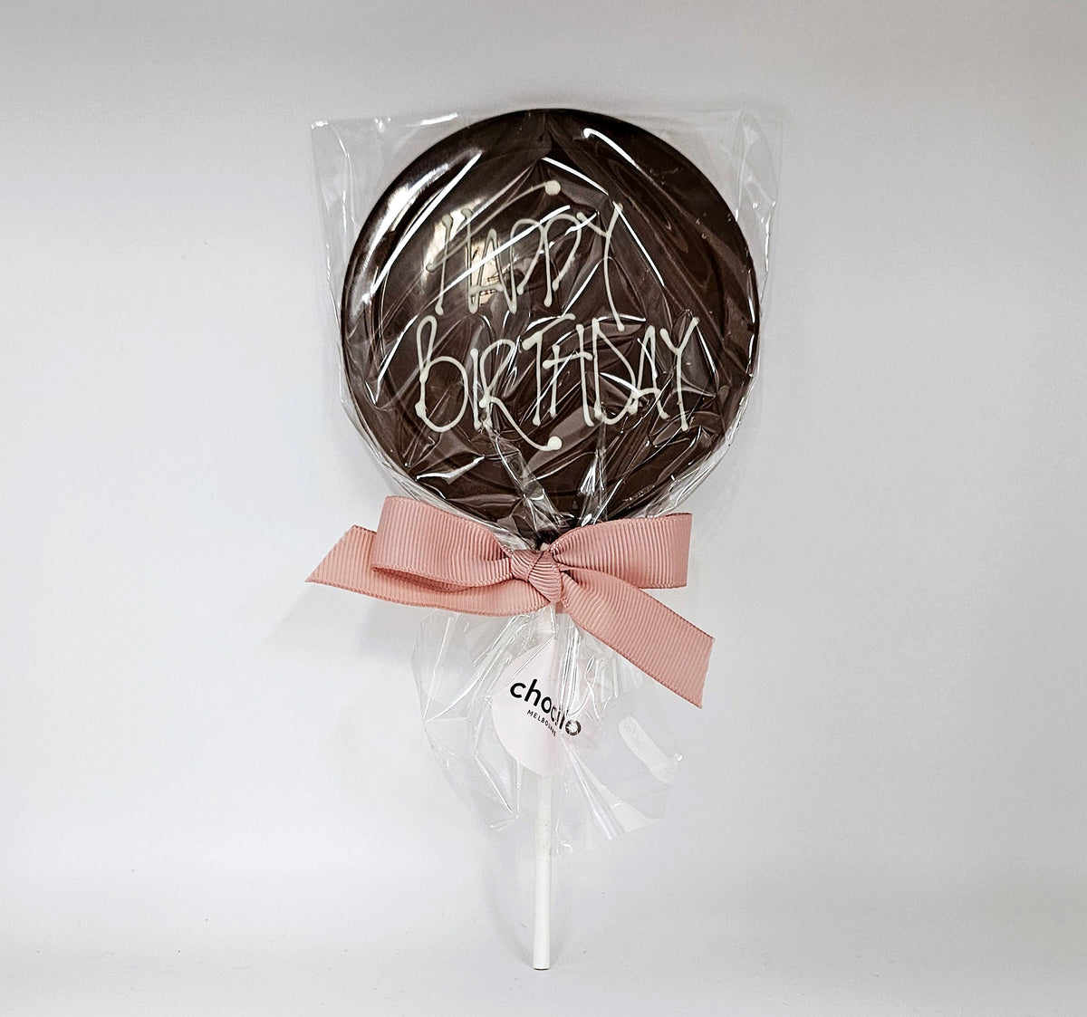 Chocilo "Happy Birthday" Chocolate Lollipop - 45g