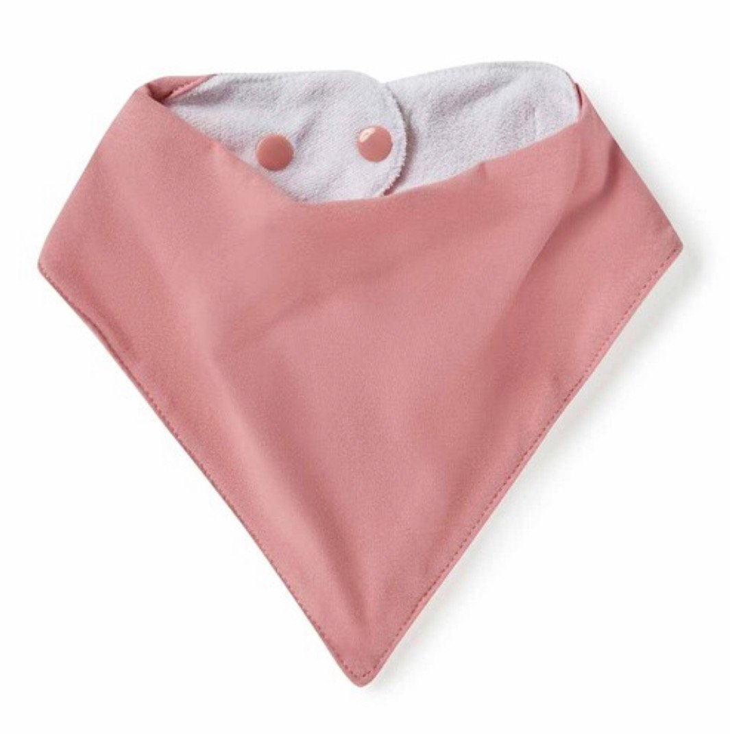 Snuggle Hunny Pink Organic Dribble Bib