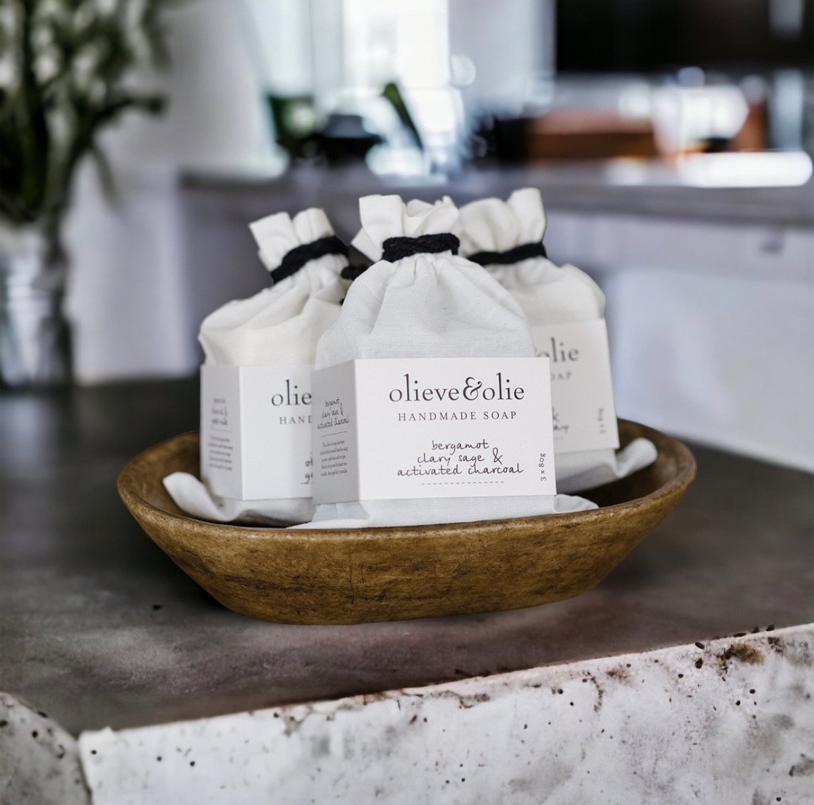 Olieve and Olie Hand Made Bar Soap