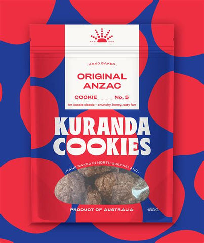 Kuranda Cookies Original ANZAC Cookies – 180g