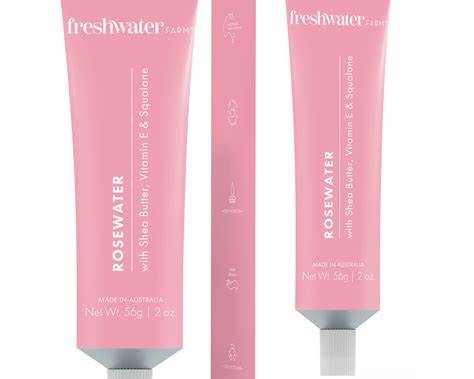 Freshwater Farm Moisturising Rosewater Hand Cream – 56g