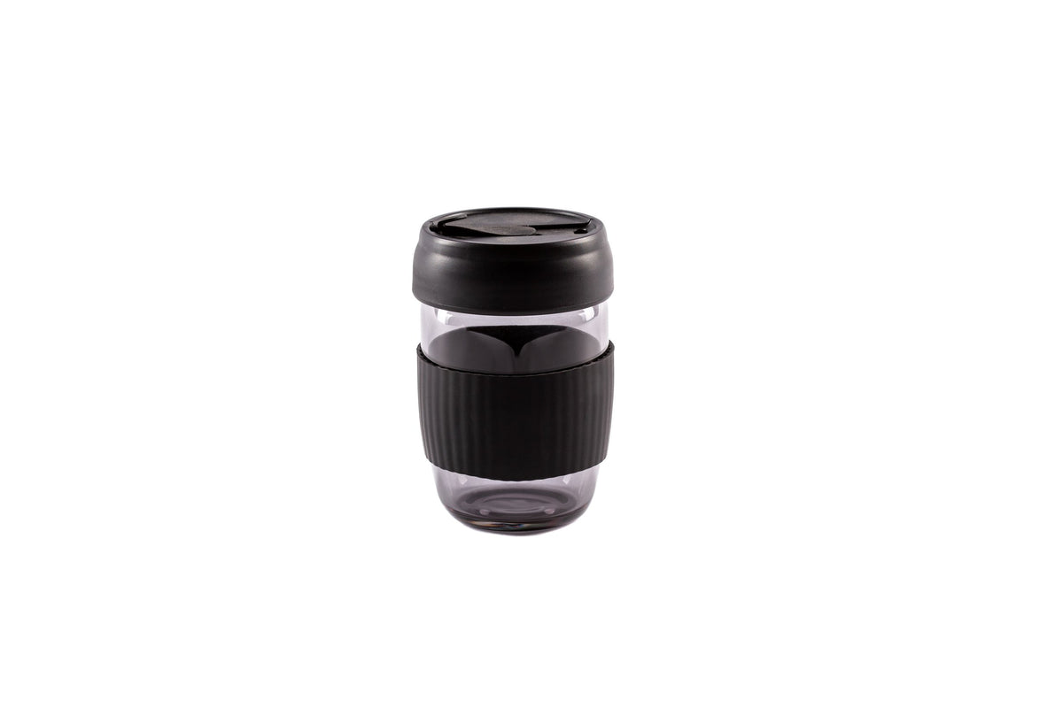 Reusable 330ml Glass Travel Cup