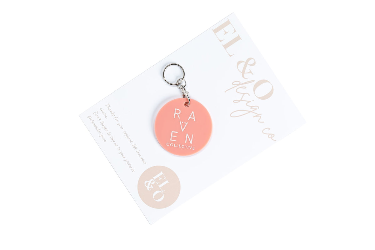 El and O Design Co Bag Tag/Keyring.