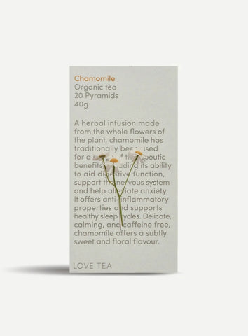 Love Tea Chamomile Pyramid Tea Bags