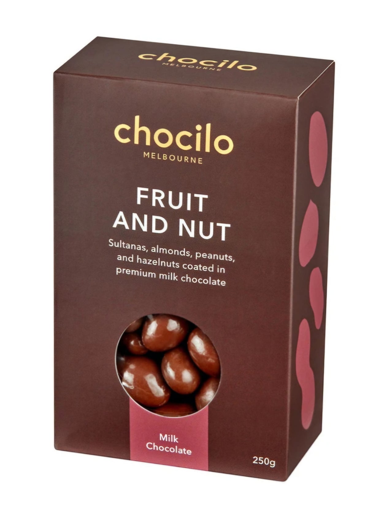 Chocilo Fruit & Nut in Milk Chocolate Gift Box - 250g