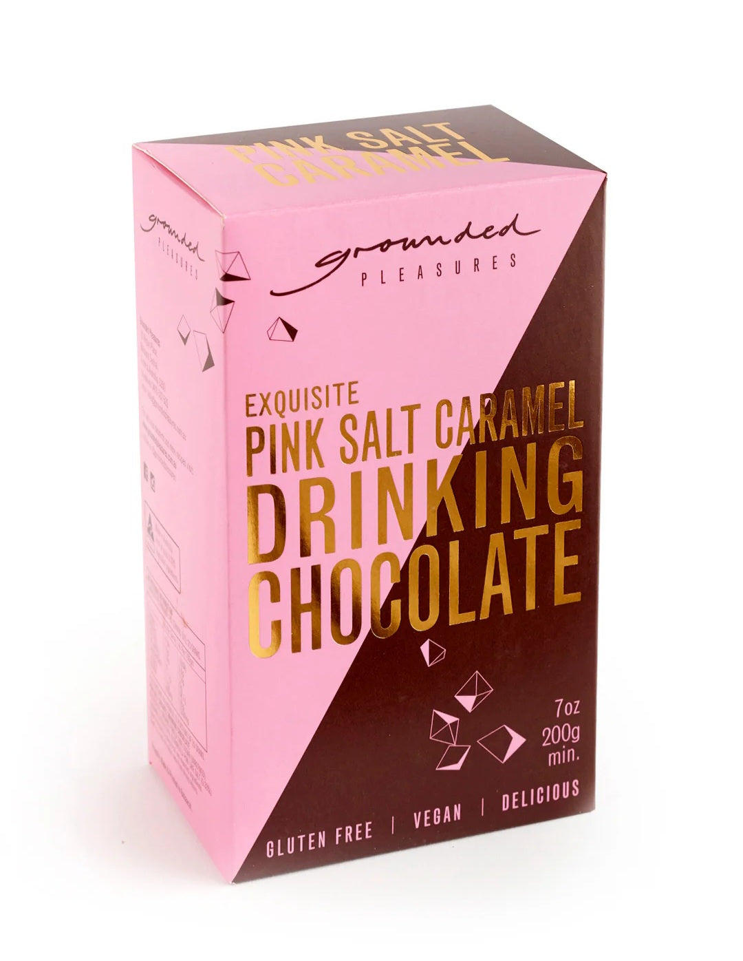 Grounded PleasuresPink Salt Carmel Drinking Chocolate