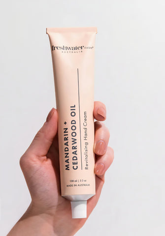 FRESHWATER FARM | Revitalising Mandarin + Cedarwood Handcream 100ml