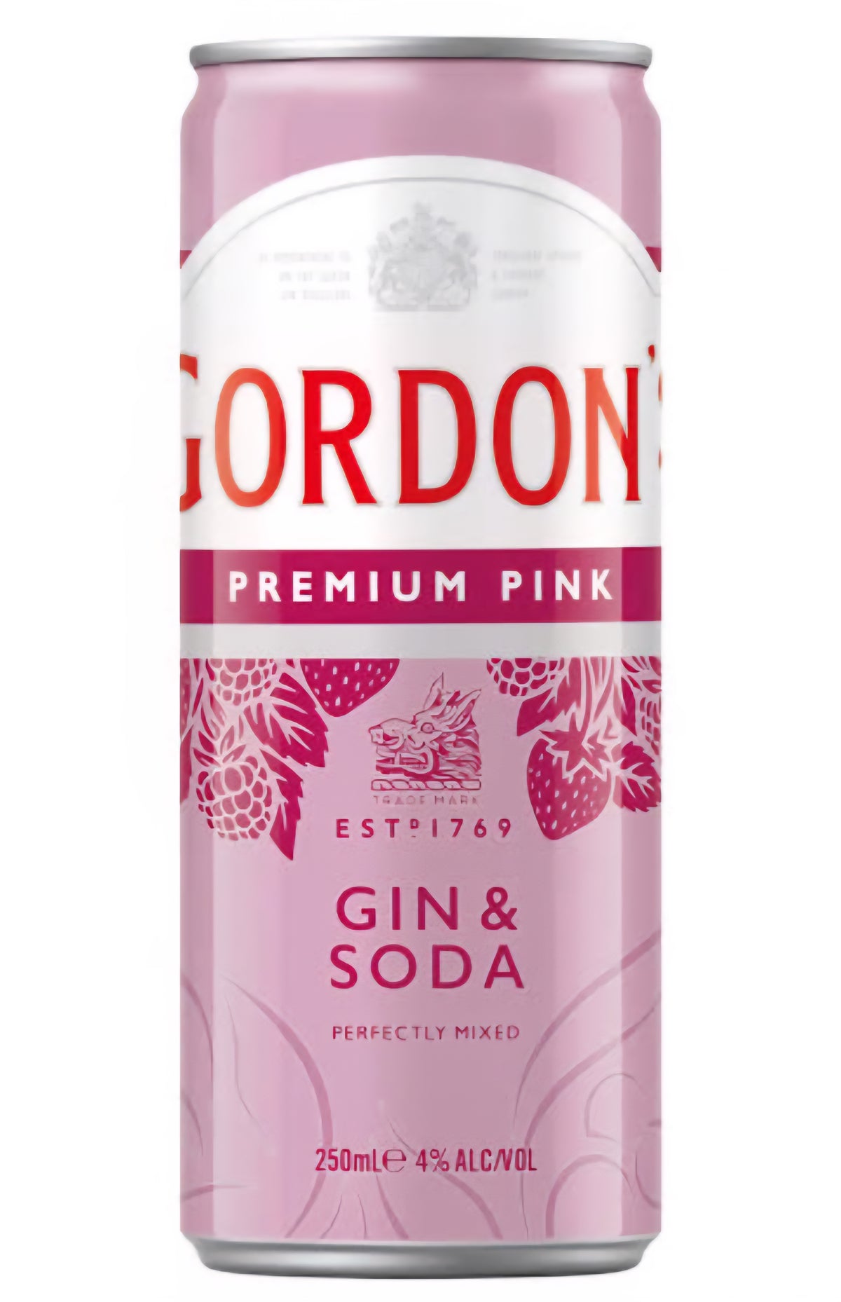 GORDONS - Gin & Soda premium pink
