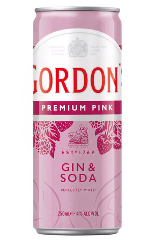 GORDONS - Gin & Soda premium pink