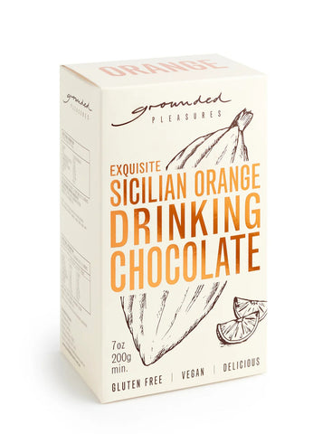 GROUNDED PLEASURES - Sicilian Orange Drinking Chocolate - 50g