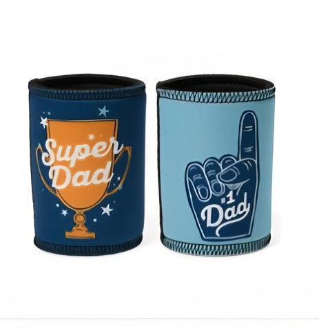 Dad Stubby Holder – 2 Designs
