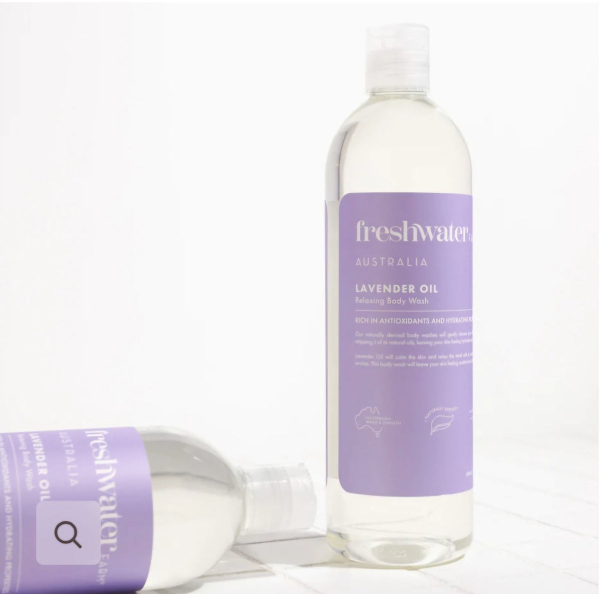 Freshwater Farm Body Wash Relaxing Lavender Oil 500ml